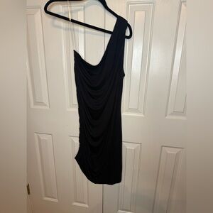 A new day one shoulder mini dress